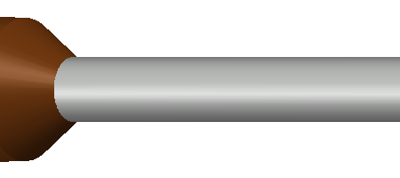 Isolierte Einzel- Aderendhülsen E 103