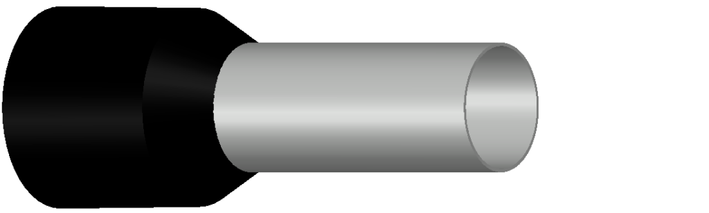 Isolierte Einzel- Aderendhülsen E 166