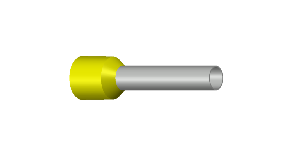 Isolierte Einzel- Aderendhülsen E 351