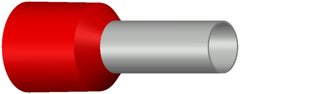 Isolierte Einzel- Aderendhülsen E 355
