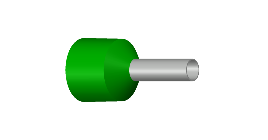 Isolierte Aderendhülse Sonderausführung XE 150