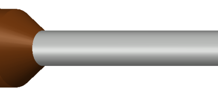 Isolierte Einzel- Aderendhülsen E 102