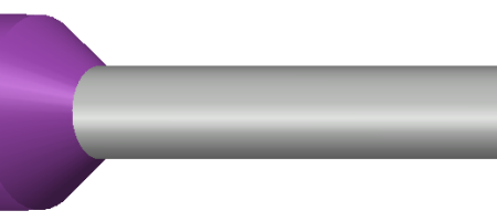 Isolierte Einzel- Aderendhülsen E 105