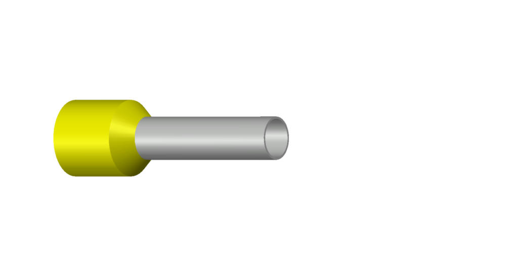 Isolierte Einzel- Aderendhülsen E 352