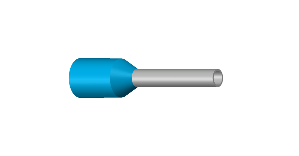 Isolierte Aderendhülse Bandform C 115