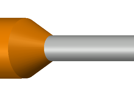 Isolierte Aderendhülse Bandform S 210