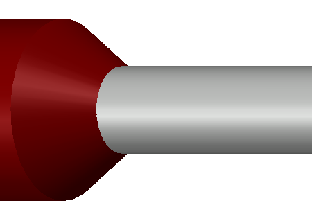 Isolierte Aderendhülse Bandform S 230