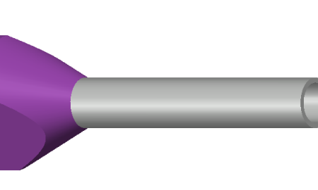 Isolierte Zwillings- Aderendhülse Z 105