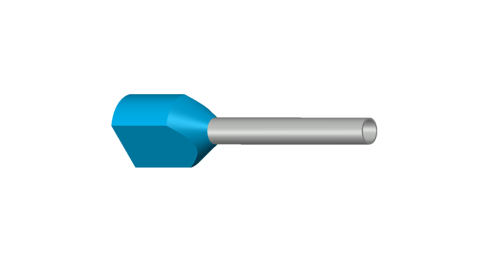 Isolierte Zwillings- Aderendhülse Z 119