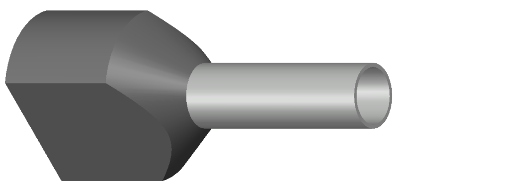 Isolierte Zwillings- Aderendhülse Z 140