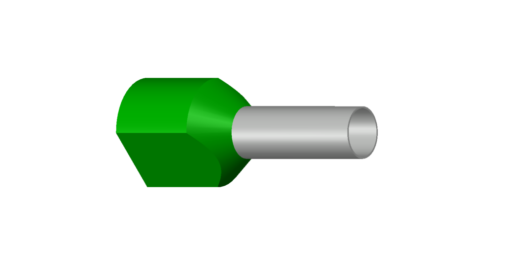 Isolierte Zwillings- Aderendhülse Z 150