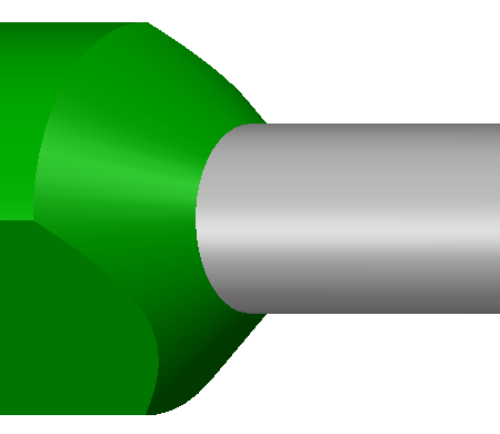 Isolierte Zwillings- Aderendhülse Z 150