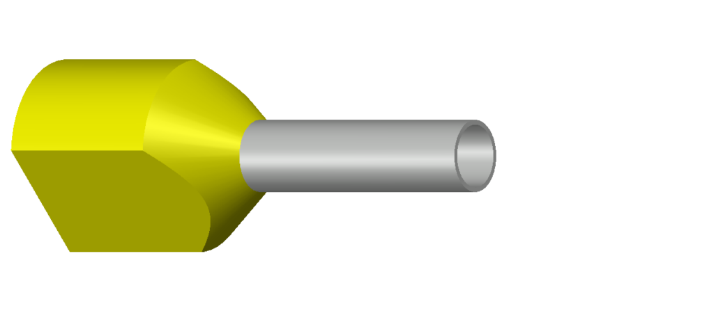 Isolierte Zwillings- Aderendhülse Z 220