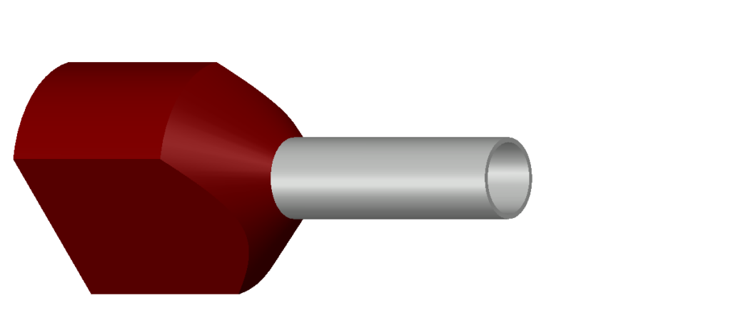 Isolierte Zwillings- Aderendhülse Z 230