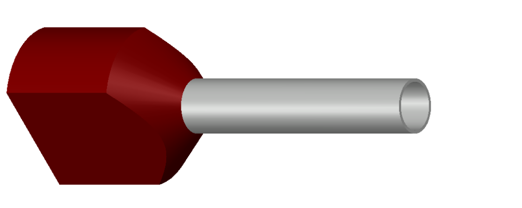 Isolierte Zwillings- Aderendhülse Z 234