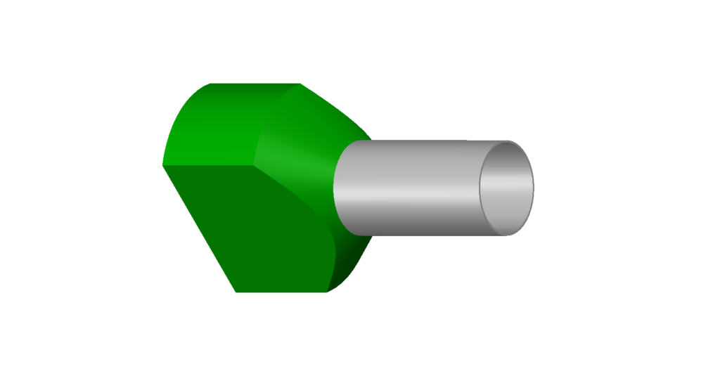 Isolierte Zwillings- Aderendhülse Z 260