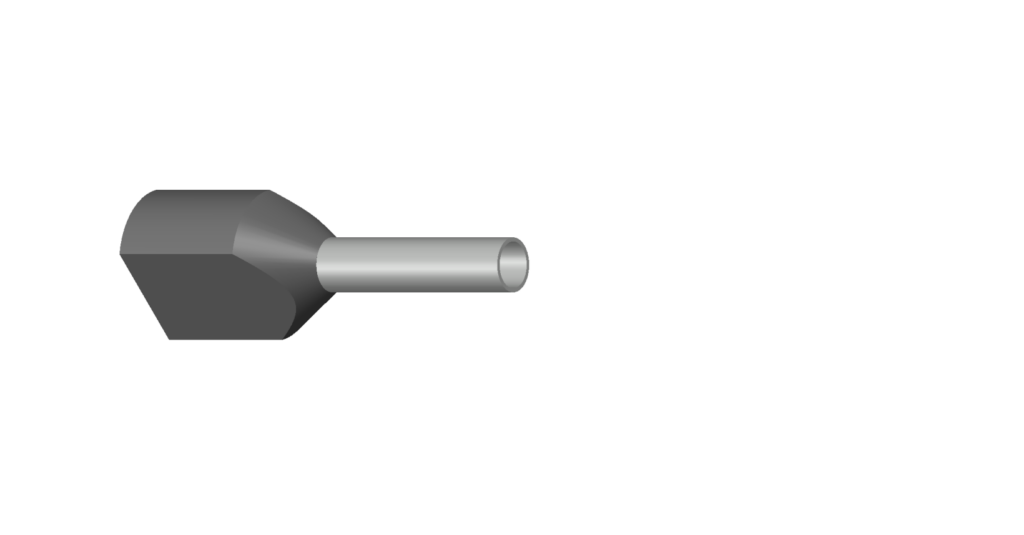 Isolierte Zwillings- Aderendhülse Z 315