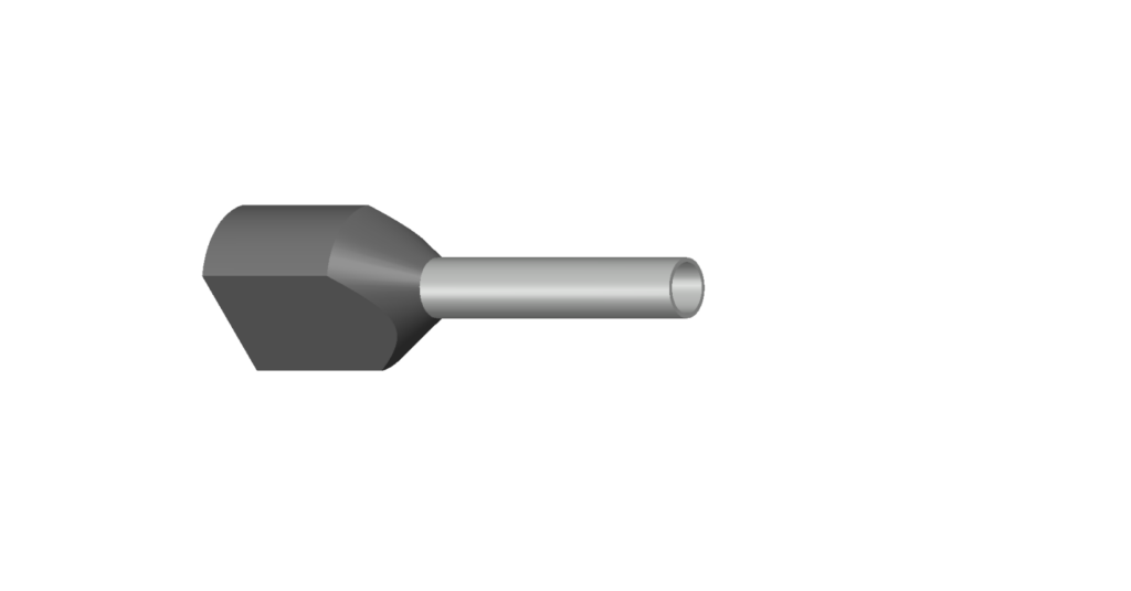 Isolierte Zwillings- Aderendhülse Z 318