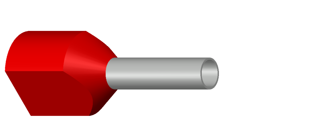 Isolierte Zwillings- Aderendhülse Z 320