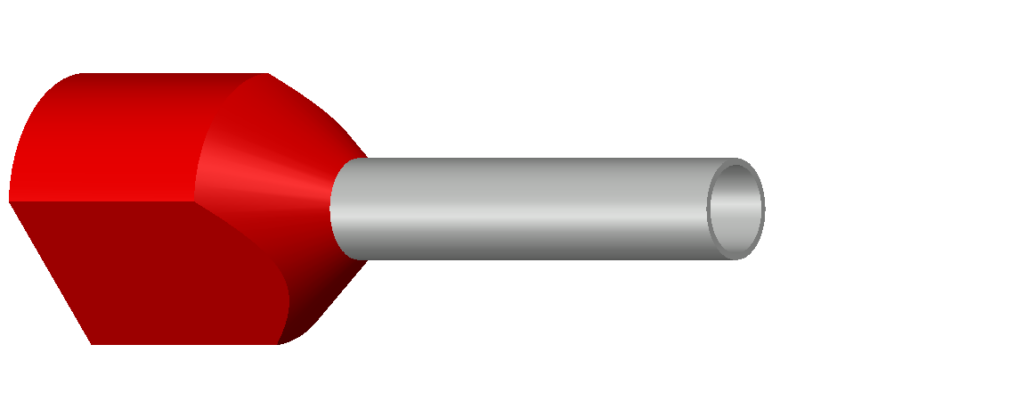 Isolierte Zwillings- Aderendhülse Z 323