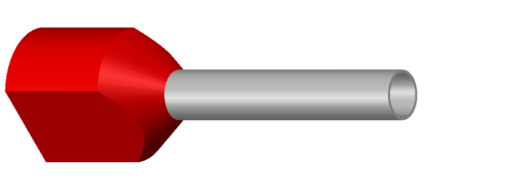 Isolierte Zwillings- Aderendhülse Z 324