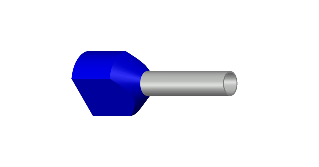 Isolierte Zwillings- Aderendhülse Z 342