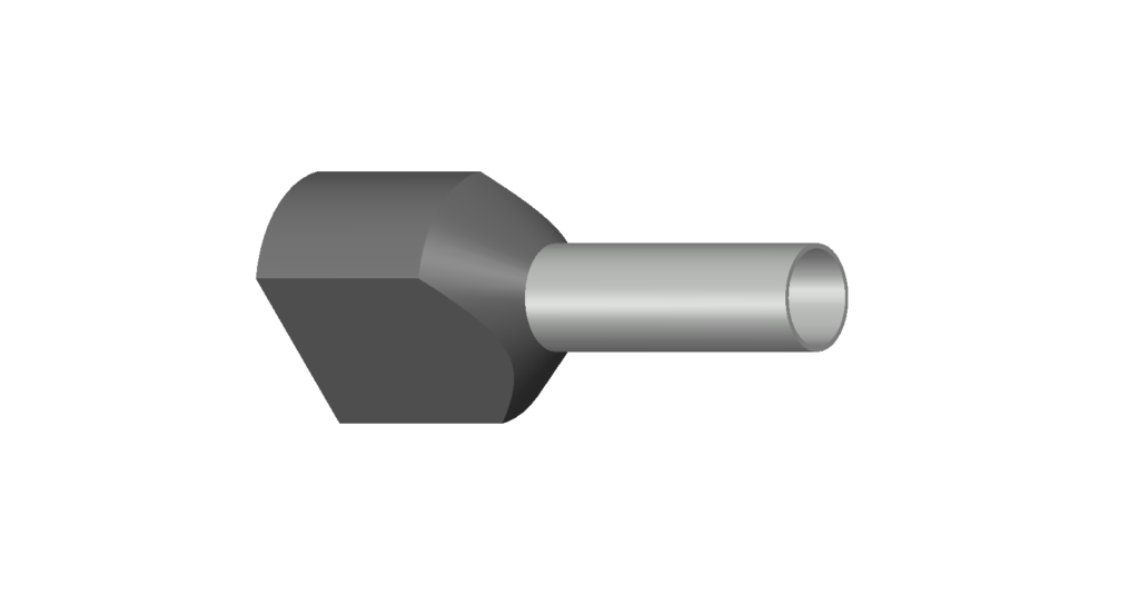 Isolierte Zwillings- Aderendhülse Z 345